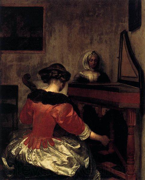 Gerard ter Borch the Younger The Concert Norge oil painting art